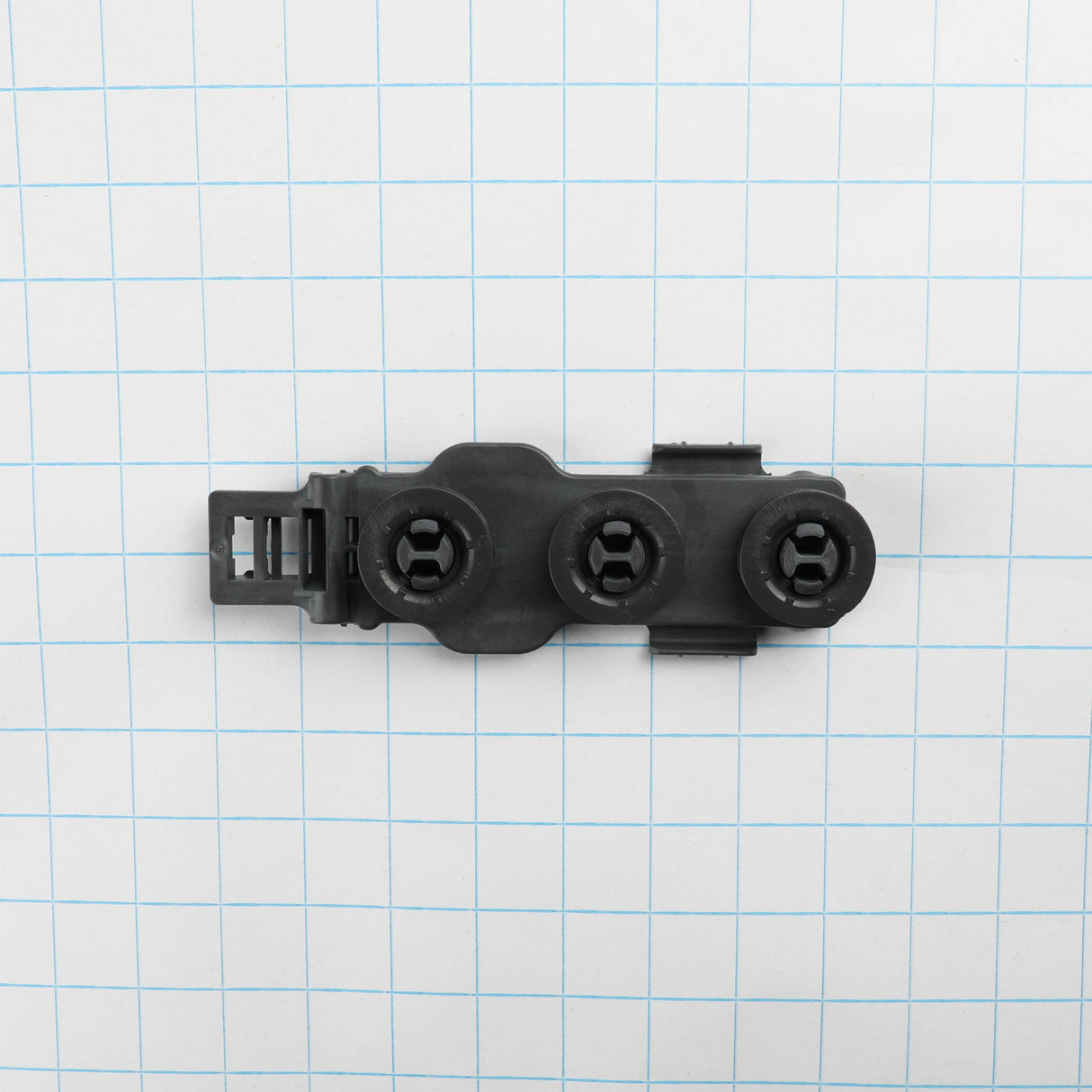 GE WD12X22801 Genuine OEM Rack Bracket - 3 Wheels