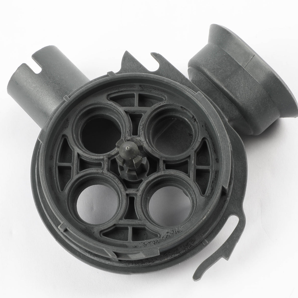 GE WD19X33098 Genuine OEM Four Port Diverter And Stem