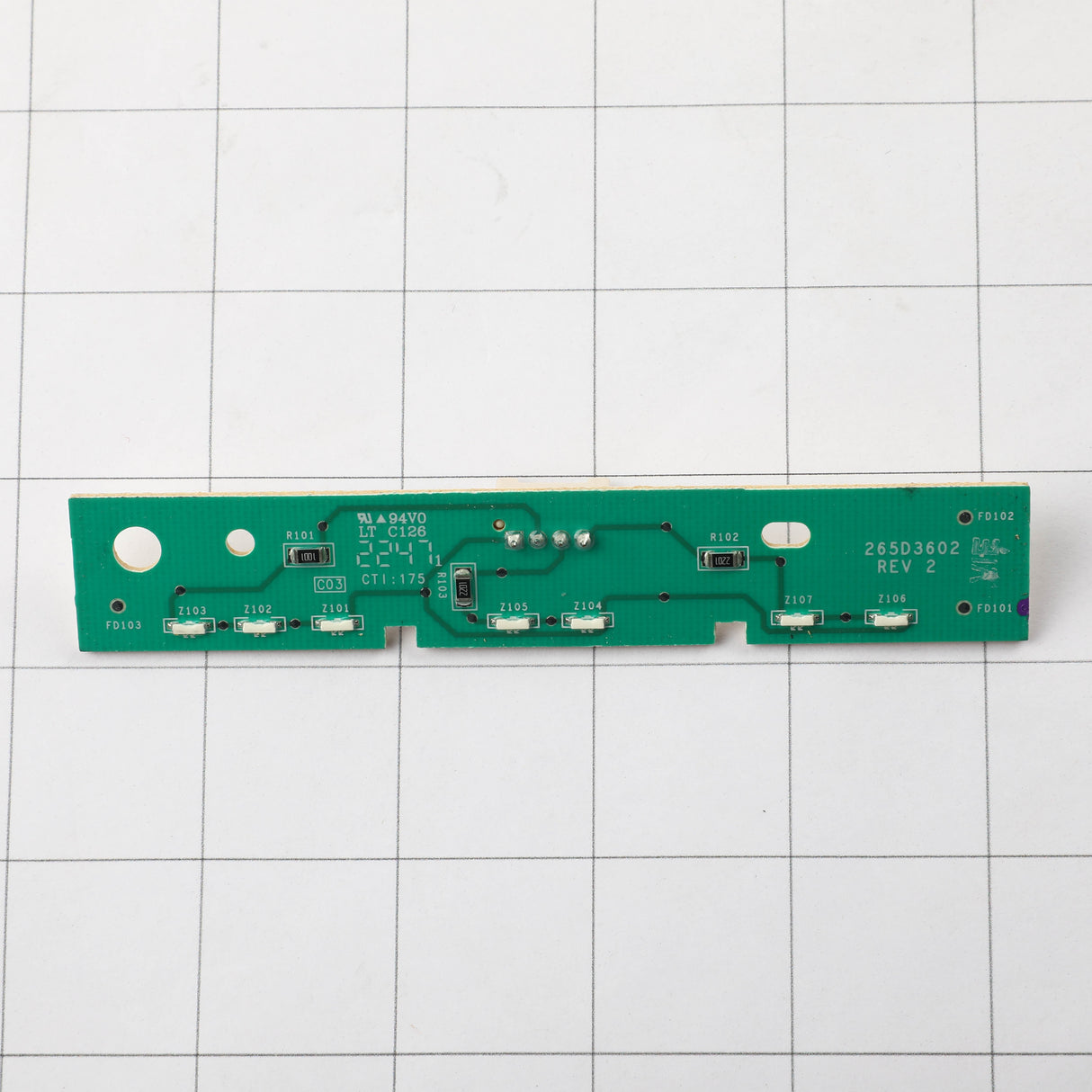 GE WD21X25396 Genuine OEM Profile Led Display