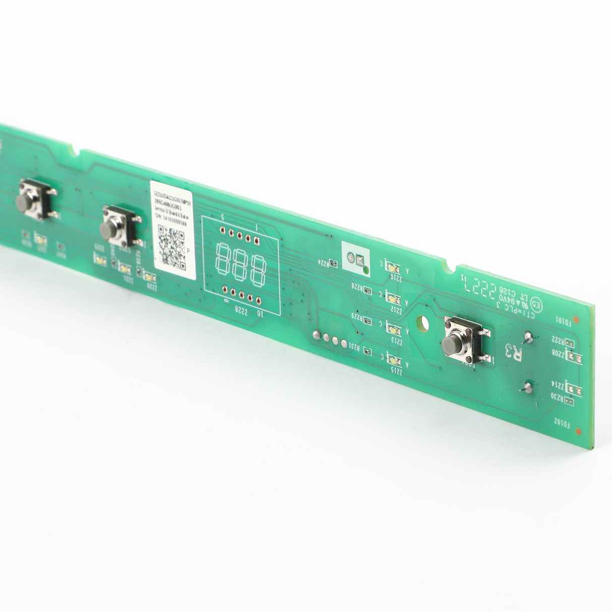 GE WD21X26051 Genuine OEM Configured Service 8 Butons Ui  Board