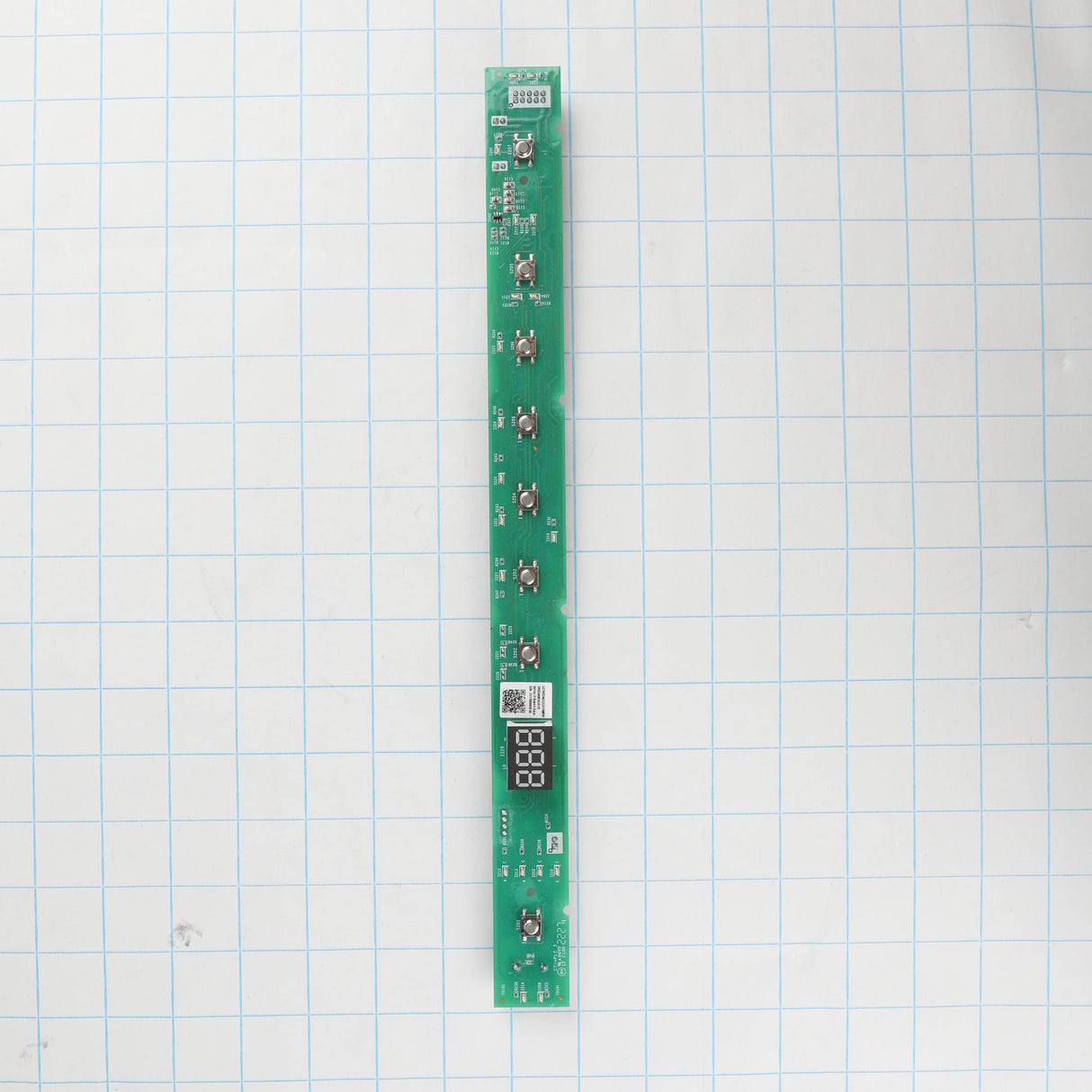 GE WD21X28002 Genuine OEM Configured Service 8 Butons Ui Board