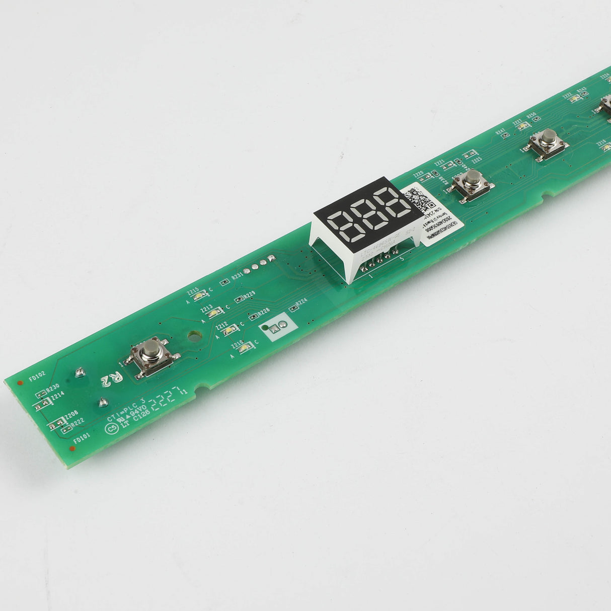 GE WD21X28003 Genuine OEM Configured Service 8 Butons Ui Board