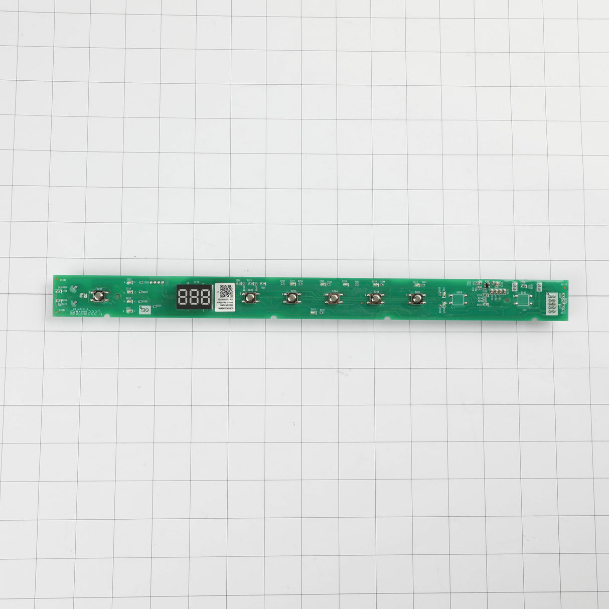 GE WD21X28003 Genuine OEM Configured Service 8 Butons Ui Board
