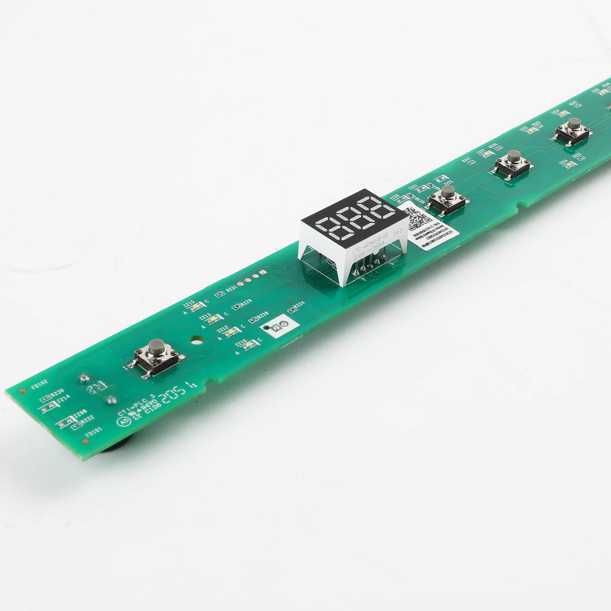 GE WD21X28004 Genuine OEM Configured Service 8 Butons Ui Board
