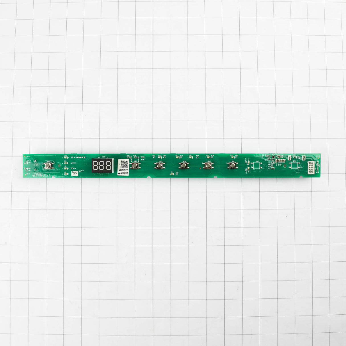 GE WD21X28004 Genuine OEM Configured Service 8 Butons Ui Board