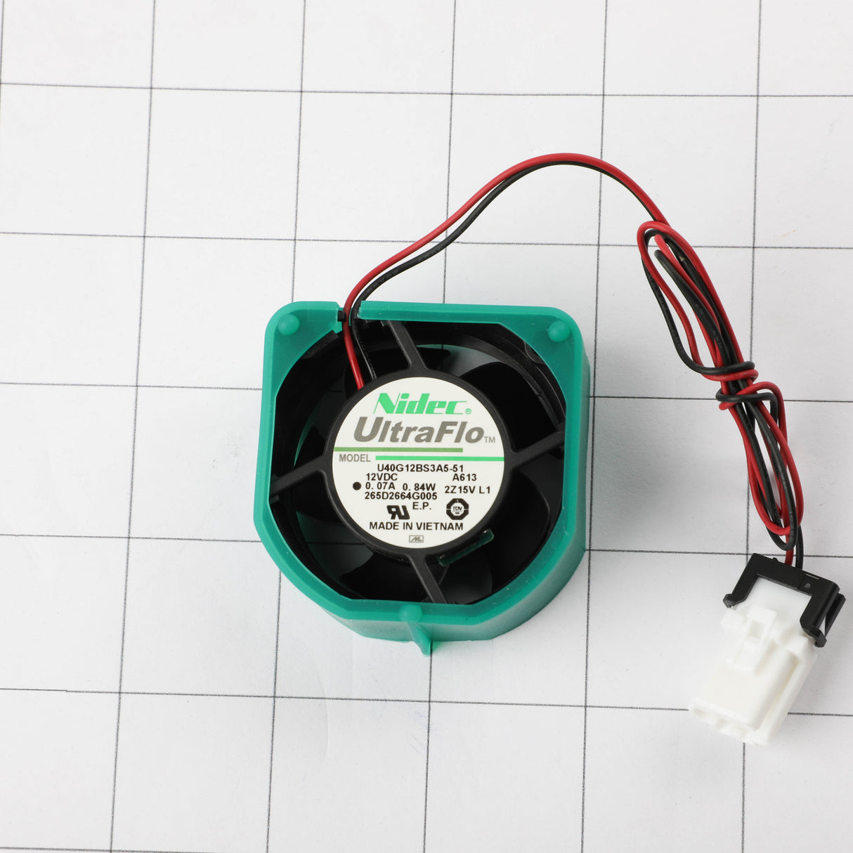 GE WD24X25325 Genuine OEM Fan Vent Asm