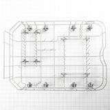 GE Dishwasher Racks WD28X33222 replacement part