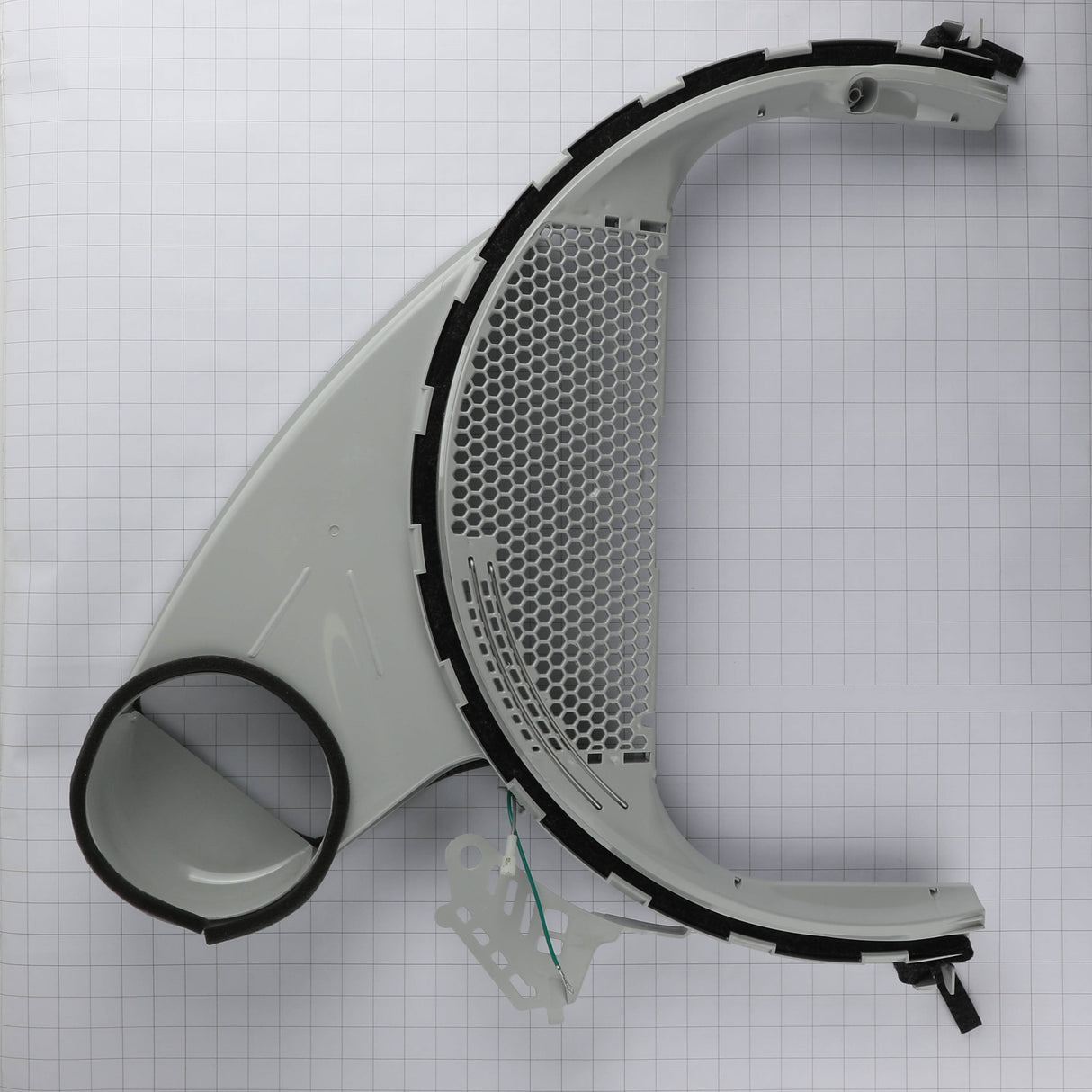 GE WE01X25334 Genuine OEM Trap Duct Asm