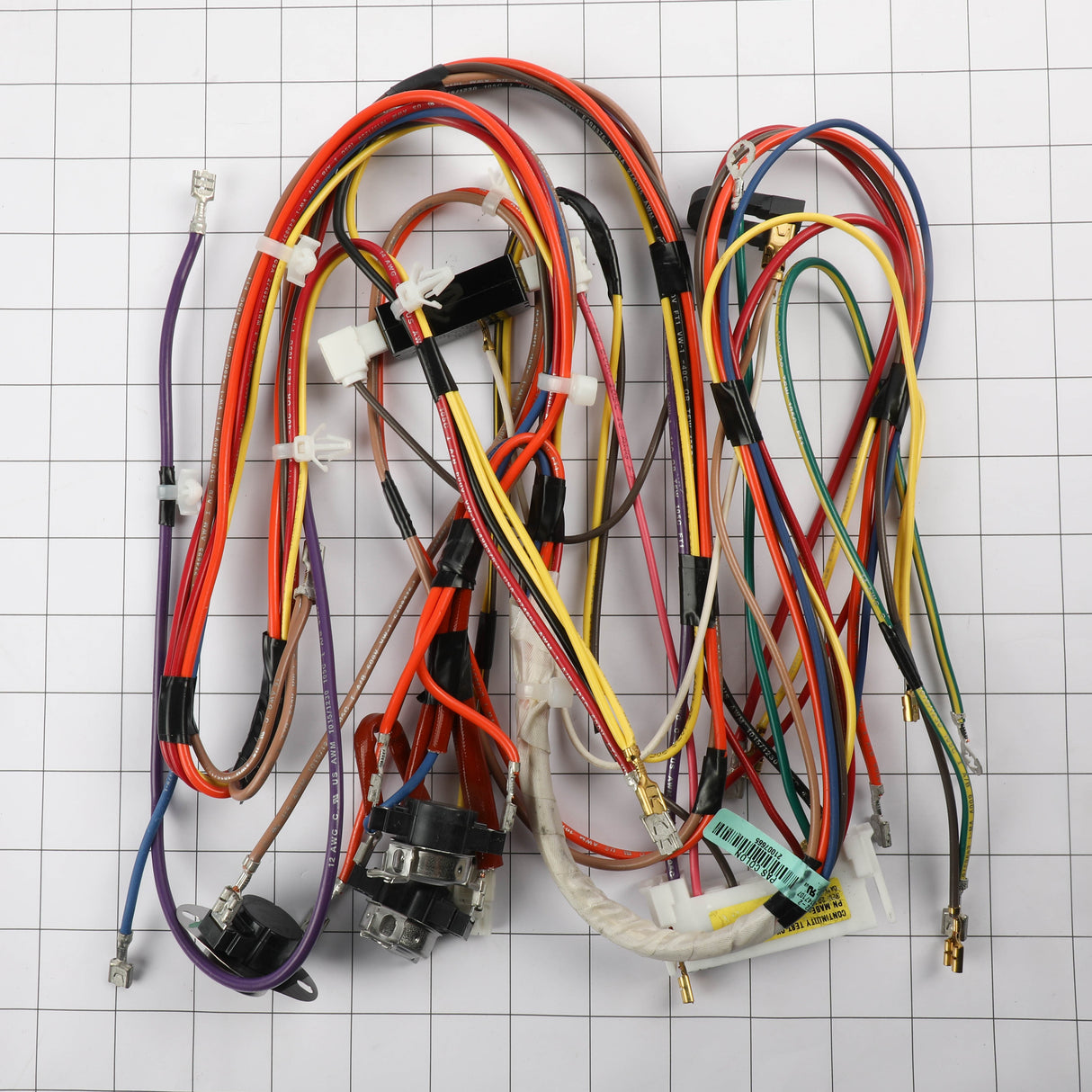 GE WE08X37097 Genuine OEM Main Harness Electric Tl Dryer