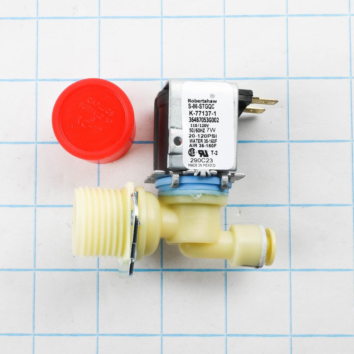 GE WE4M503 Genuine OEM Dryer Water Valve