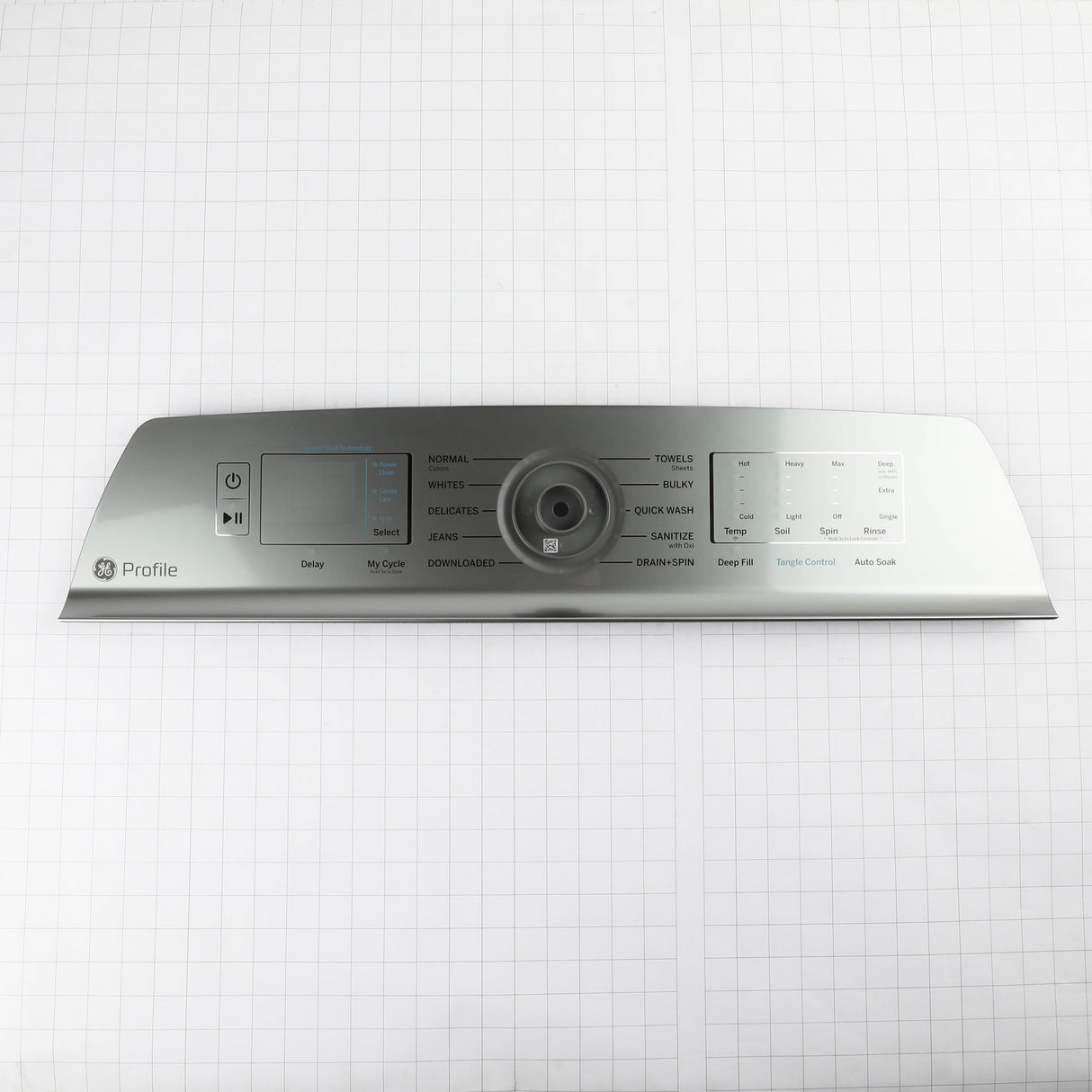GE WH10X32875 Genuine OEM Control Fascia W/Knob Collar