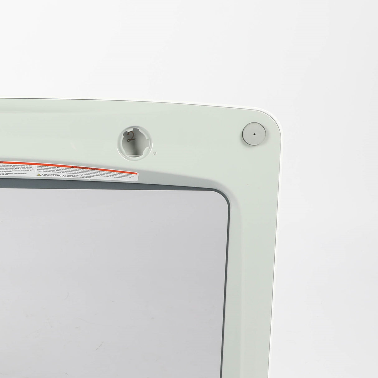 GE WH10X40097 Genuine OEM Glass Frame Asm Lid White