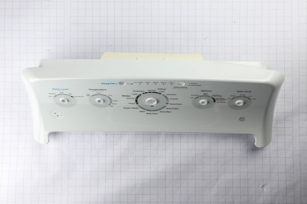 GE WH22X28844 Genuine OEM Control Panel White