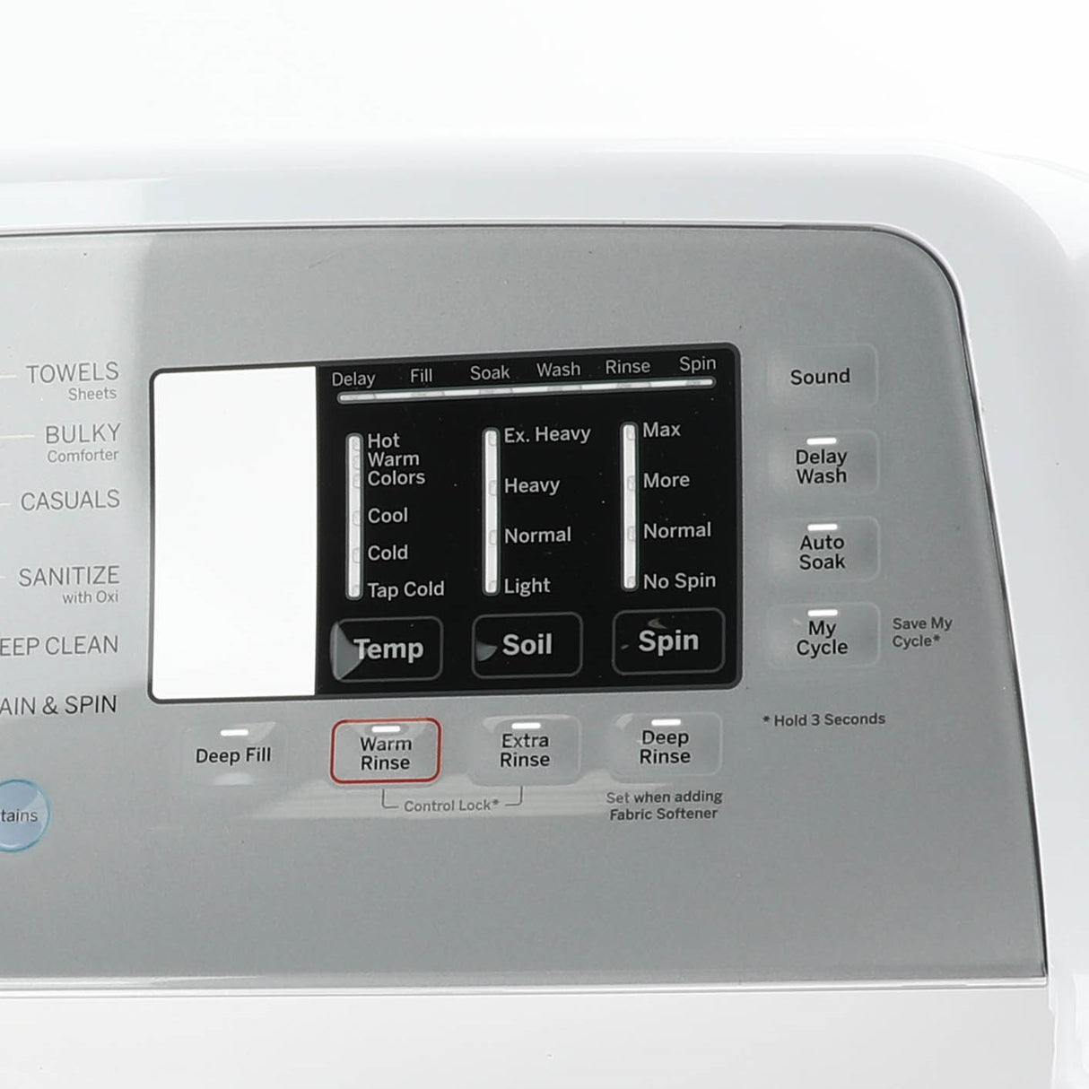 GE WH22X28942 Genuine OEM Control Panel White