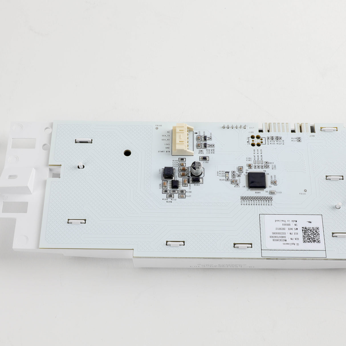 GE WH22X34938 Genuine OEM User Interface Board Fl Washer 510N And 550
