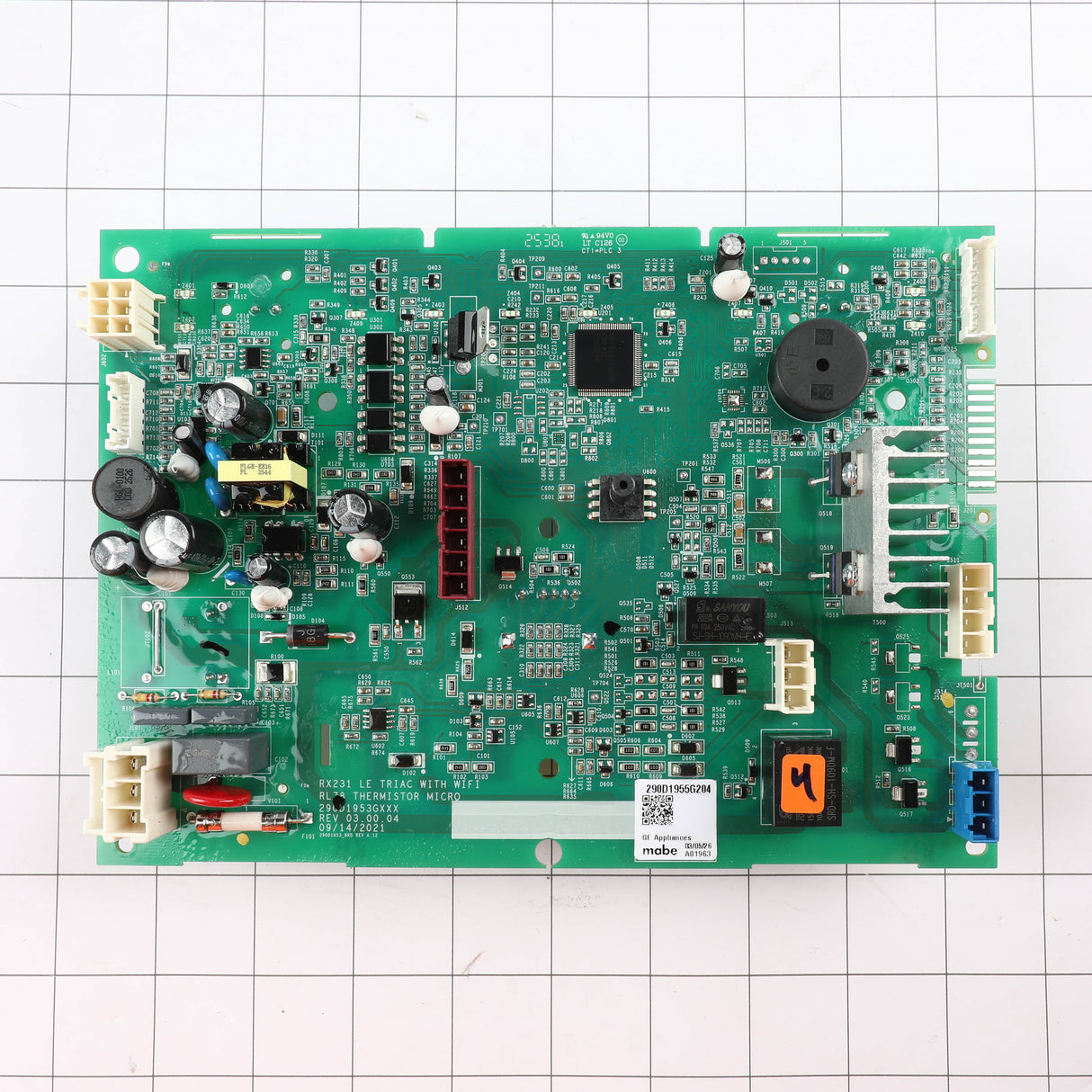 GE WH22X38439 Genuine OEM Main Control Board W Instructions 525/5Tw