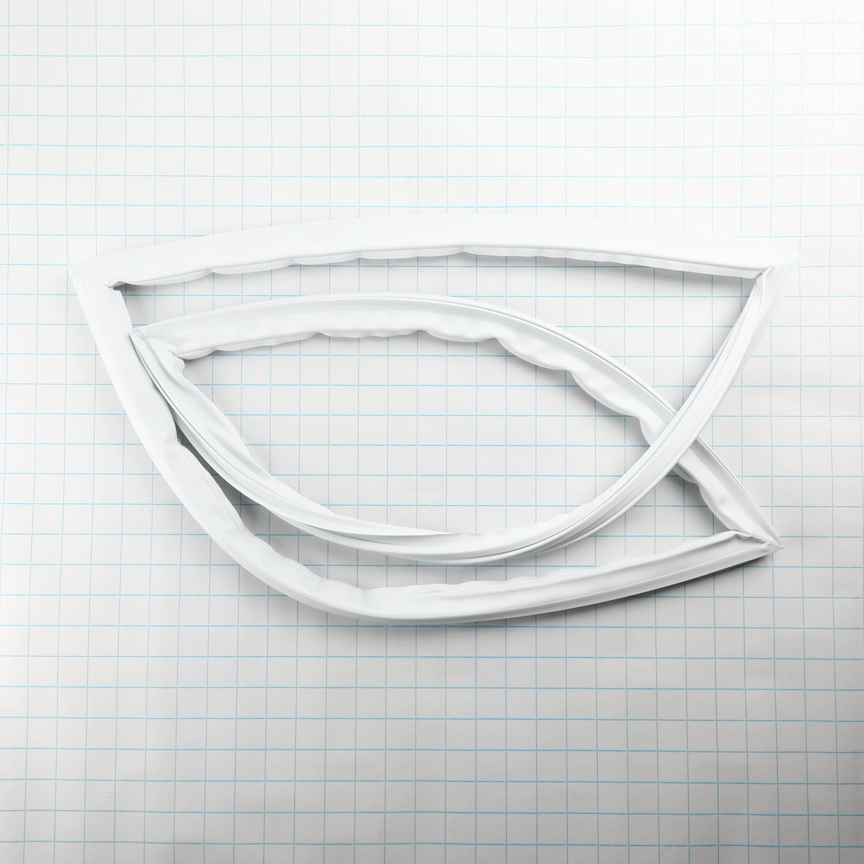 GE WR14X10326 Genuine OEM Refrigerator Door Gasket - White