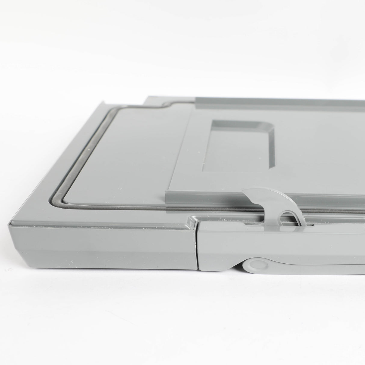 GE WR14X36439 Genuine OEM Gray Ice Box Door W/ Gasket And Latch