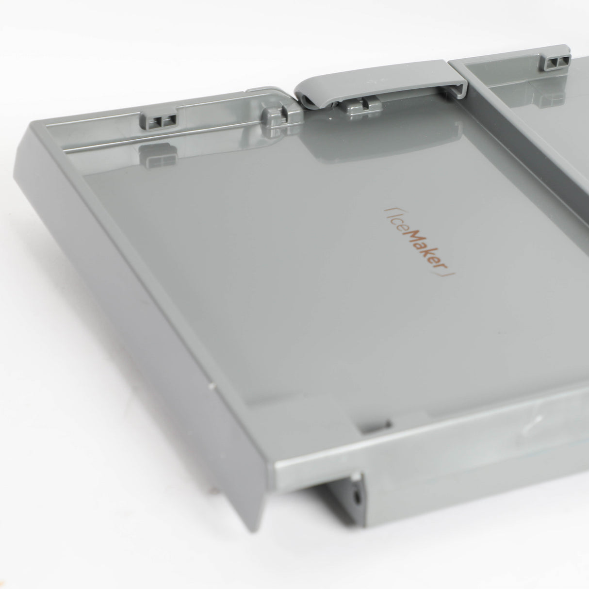 GE WR14X36439 Genuine OEM Gray Ice Box Door W/ Gasket And Latch