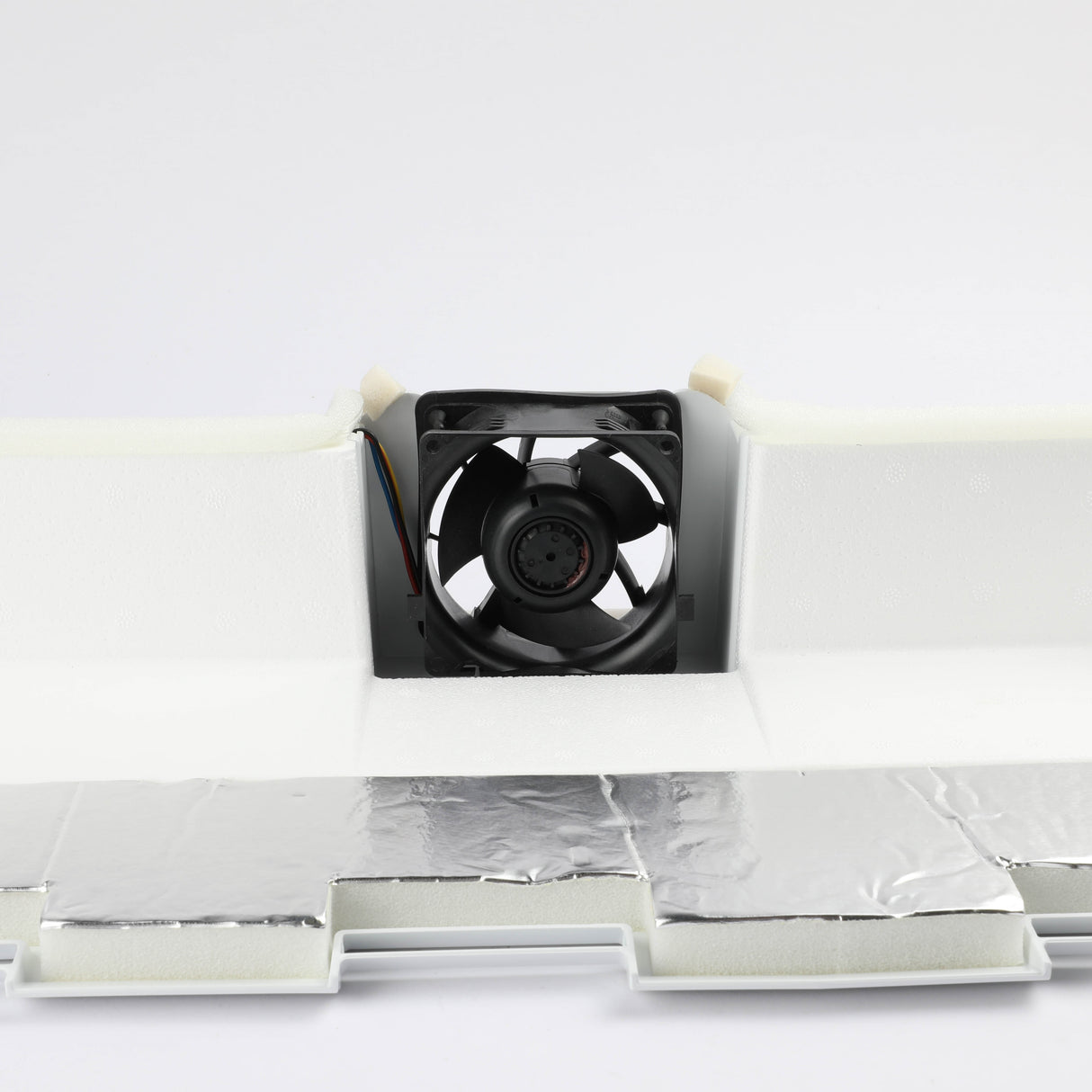GE WR17X28923 Genuine OEM Fresh Food Evaporator Cover W/ Deli Fan