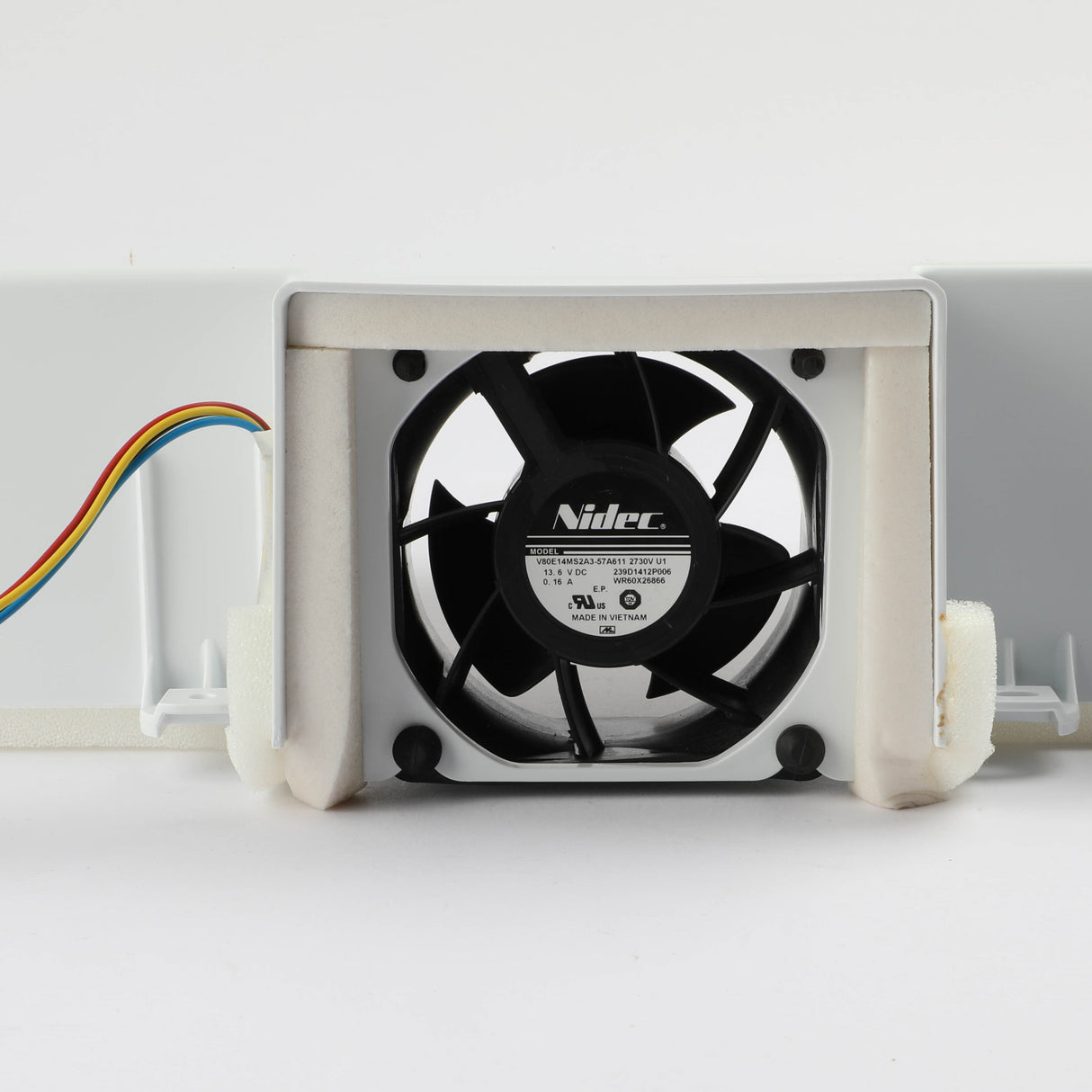 GE WR17X28923 Genuine OEM Fresh Food Evaporator Cover W/ Deli Fan