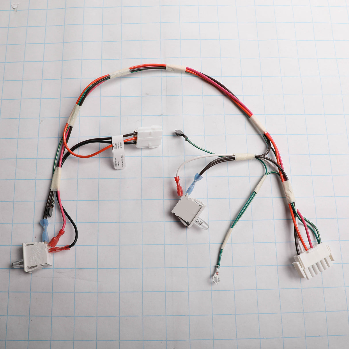 GE WR23X28778 Genuine OEM Ac Door Switch Harness
