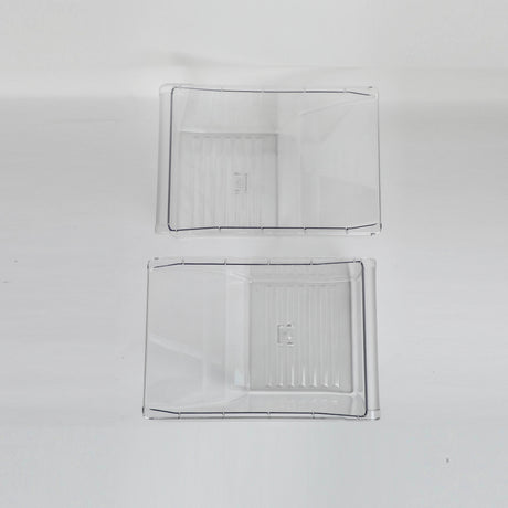 GE WR32X28708 Genuine OEM Vegetable Pan Clear Set