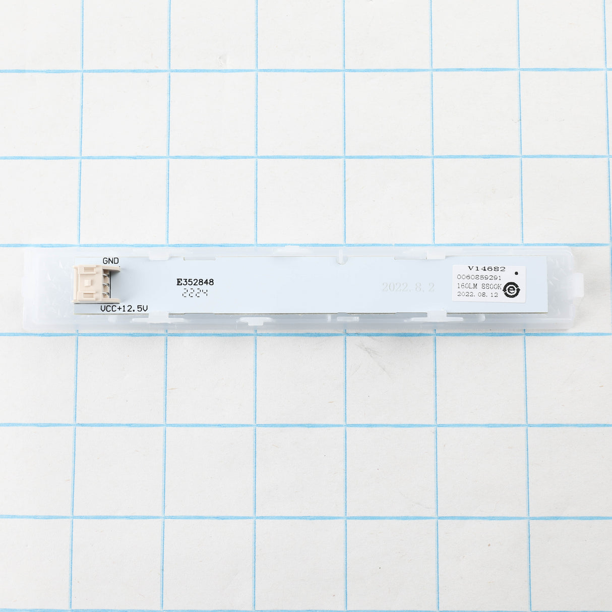 GE WR55X31975 Genuine OEM Convertible / Freezer Drawer Led W/ Cove