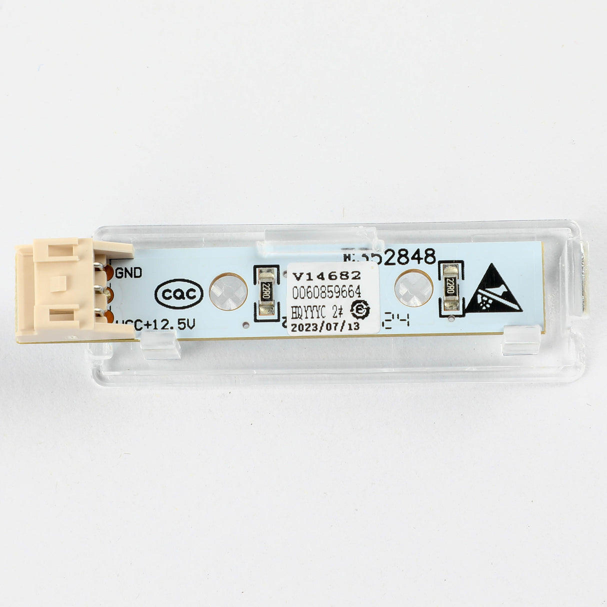 GE WR55X32072 Genuine OEM White Vegetable Pan Led