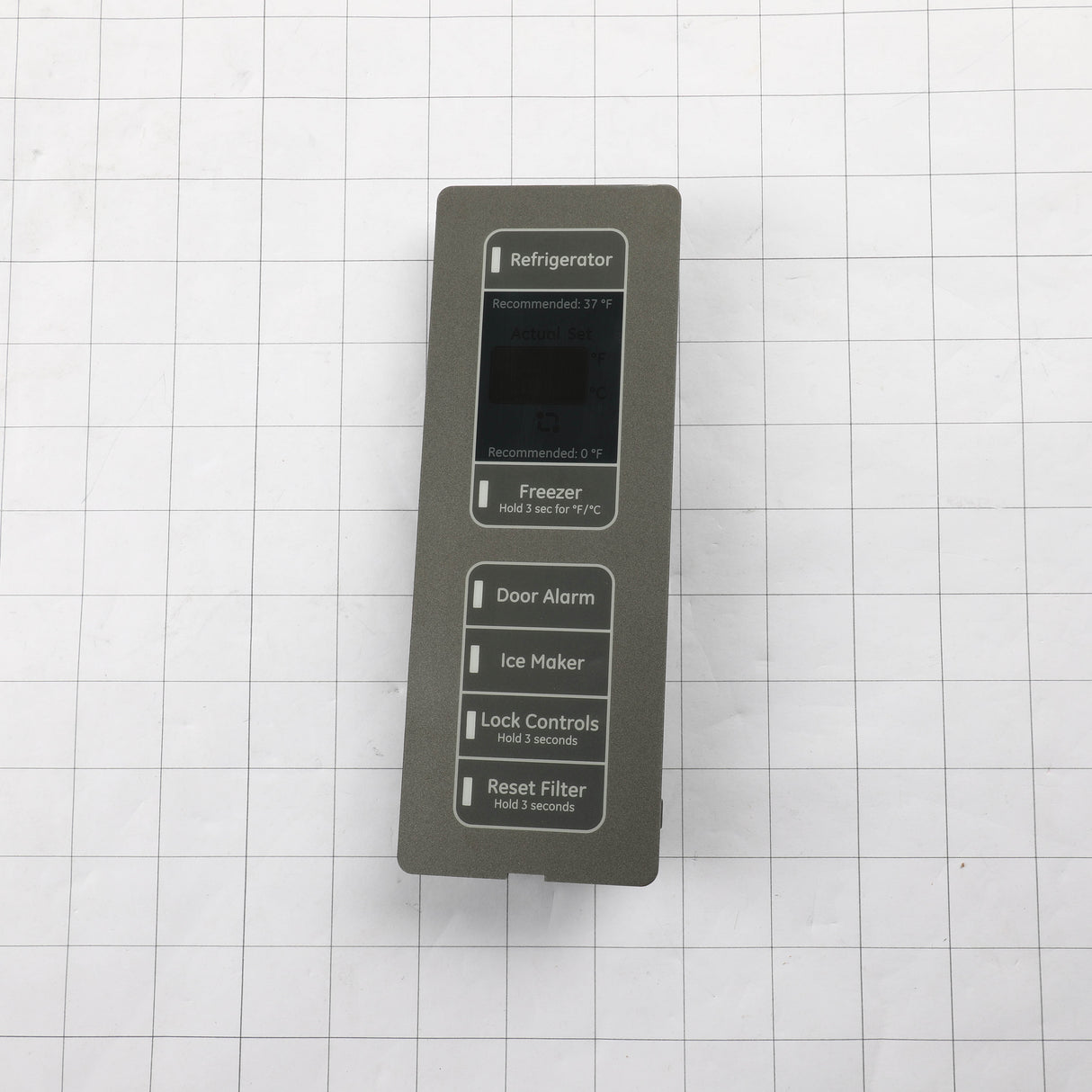 GE WR55X39248 Genuine OEM Control Lh Door Side Asm