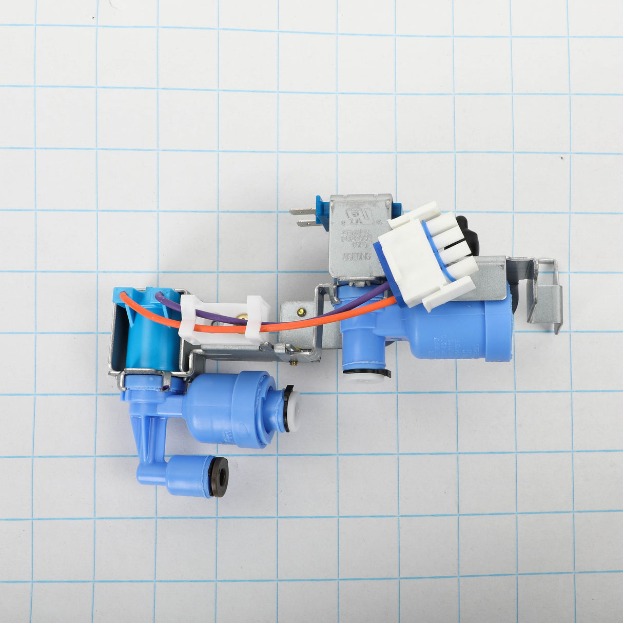 GE WR57X25917 Genuine OEM Refrigerator Double Valve Icemaker Assem