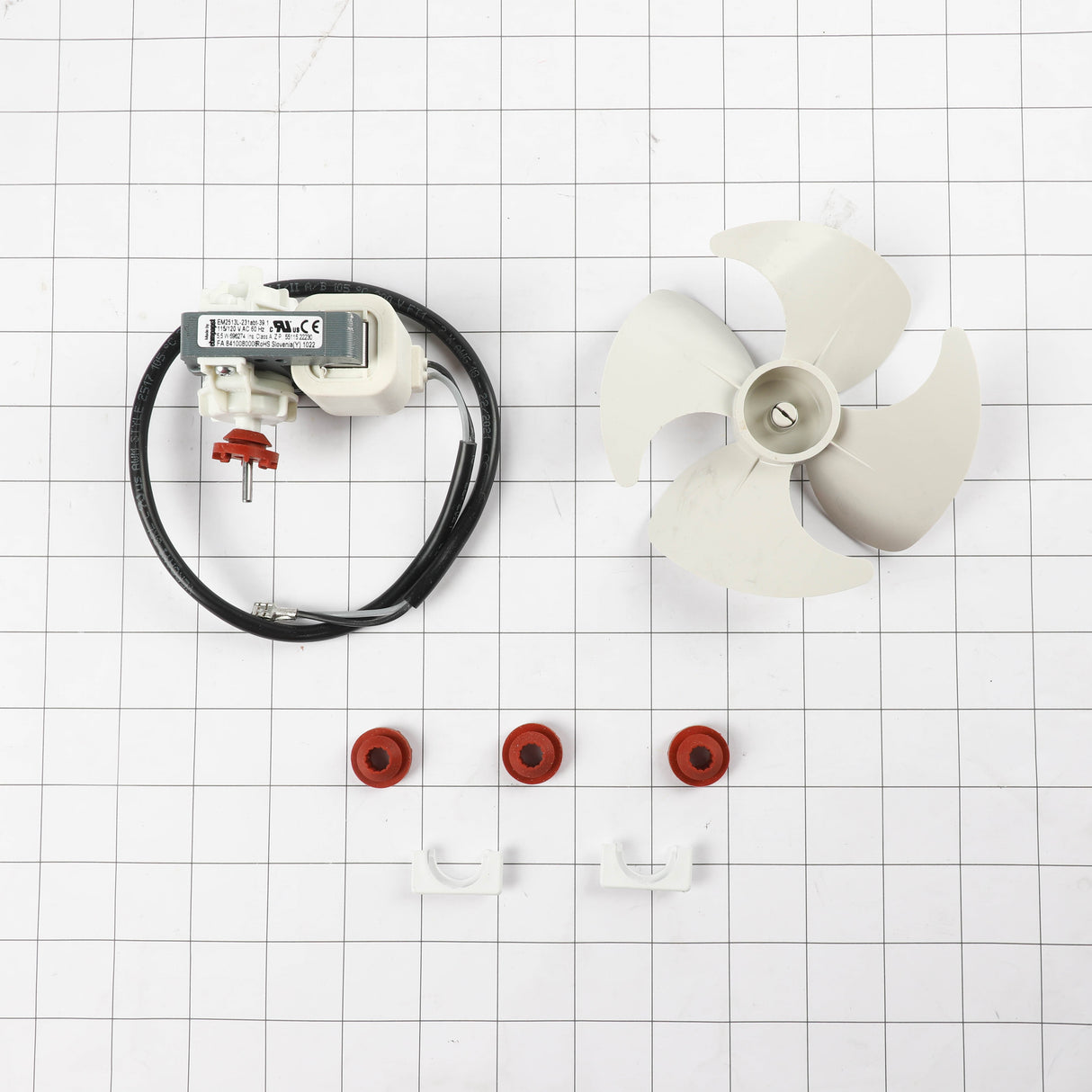 GE WR60X10163 Genuine OEM Condenser Fan Motor