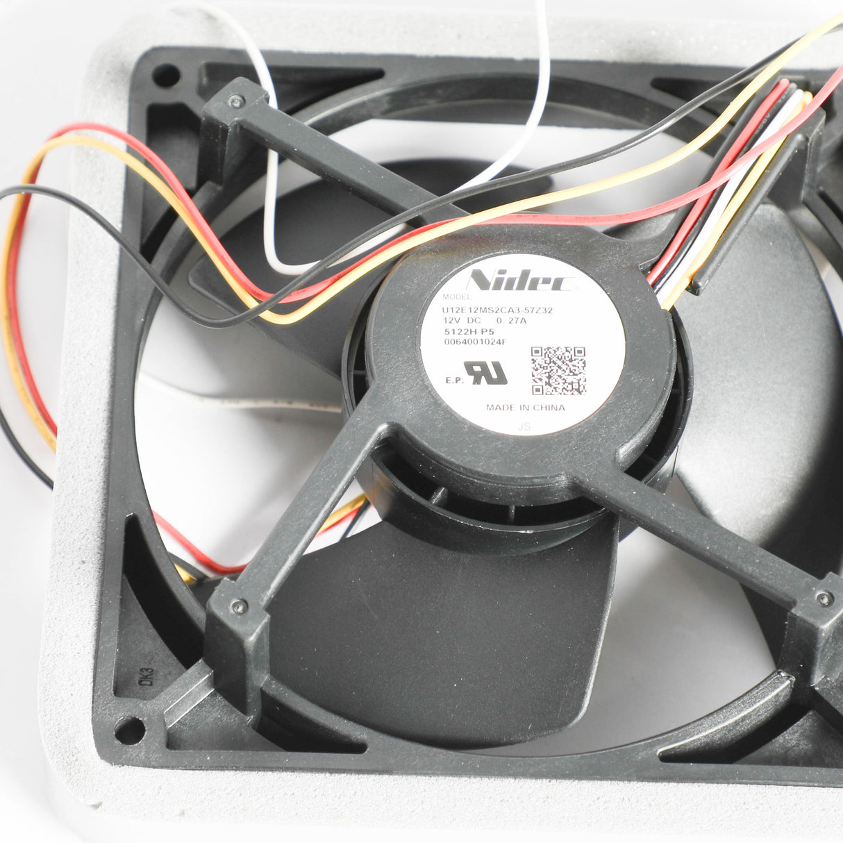 GE WR60X42165 Genuine OEM Dc Fan & Gasket Assembly