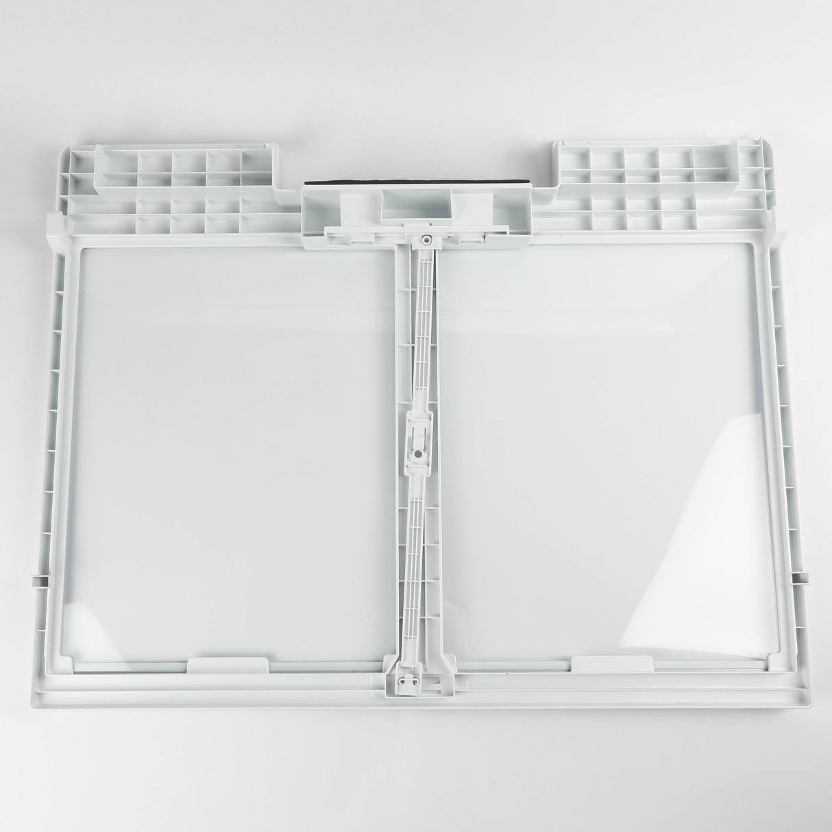 GE WR71X42026 Genuine OEM Full-Width Drawer Cover With Glass