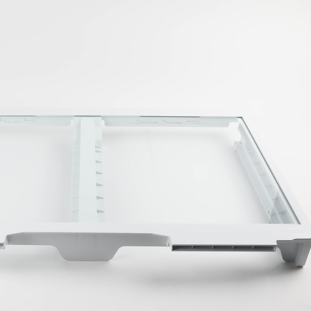 GE WR71X42029 Genuine OEM Vegetable Drawer Cover With Glass