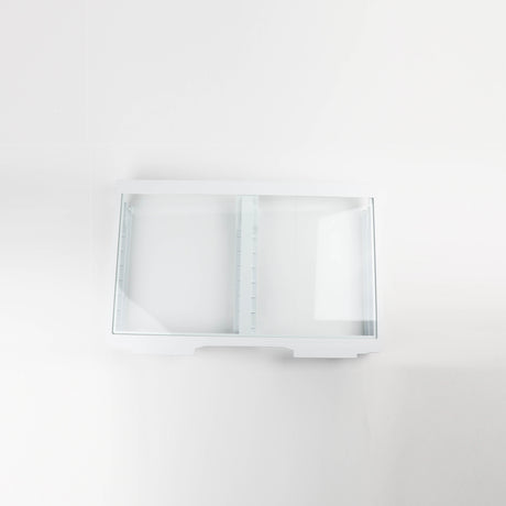 GE WR71X42029 Genuine OEM Vegetable Drawer Cover With Glass