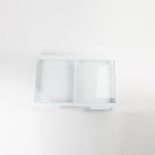 GE WR71X42029 Genuine OEM Vegetable Drawer Cover With Glass