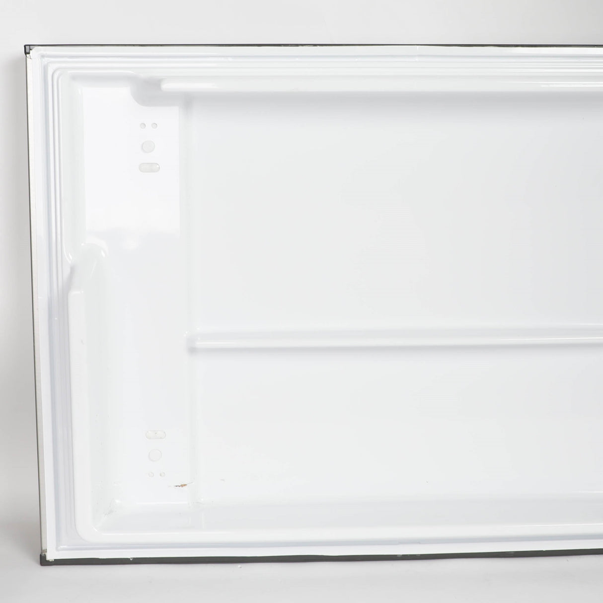 GE WR78X37411 Genuine OEM Freezer Drawer Front - Stainless Steel