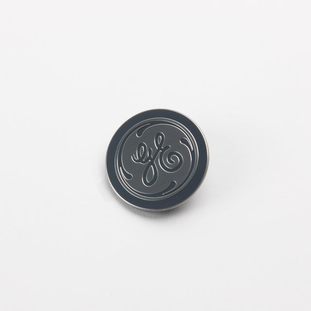 GE WR04X29375 Genuine OEM Gea Badge Flat Chrome