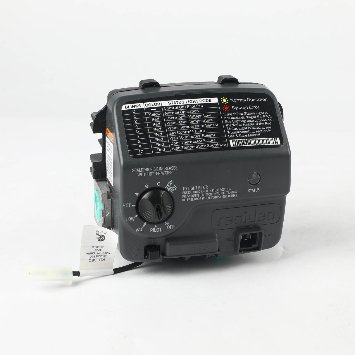 GE WS21X24921 Genuine OEM Gas Control Valve Atm Ng Thermistor