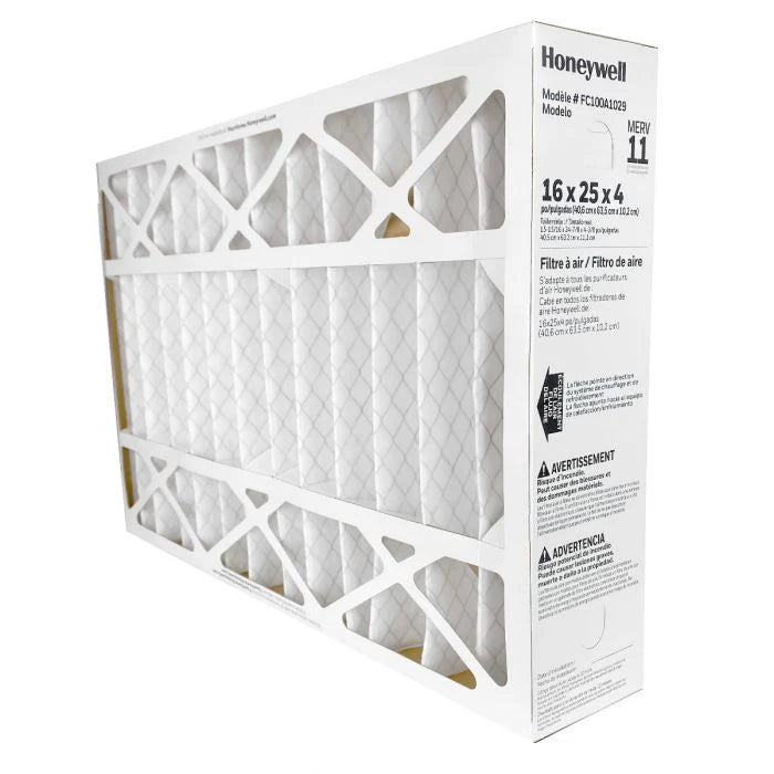 Honeywell FC100A1029 16x25x4 MERV 11 Air Filter – Replacement HVAC Furnace & AC Filter