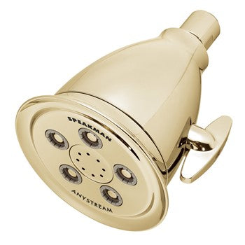 Speakman Hotel S-2005-HB-PB Shower Head Polished Brass Finish - 2.5 GPM