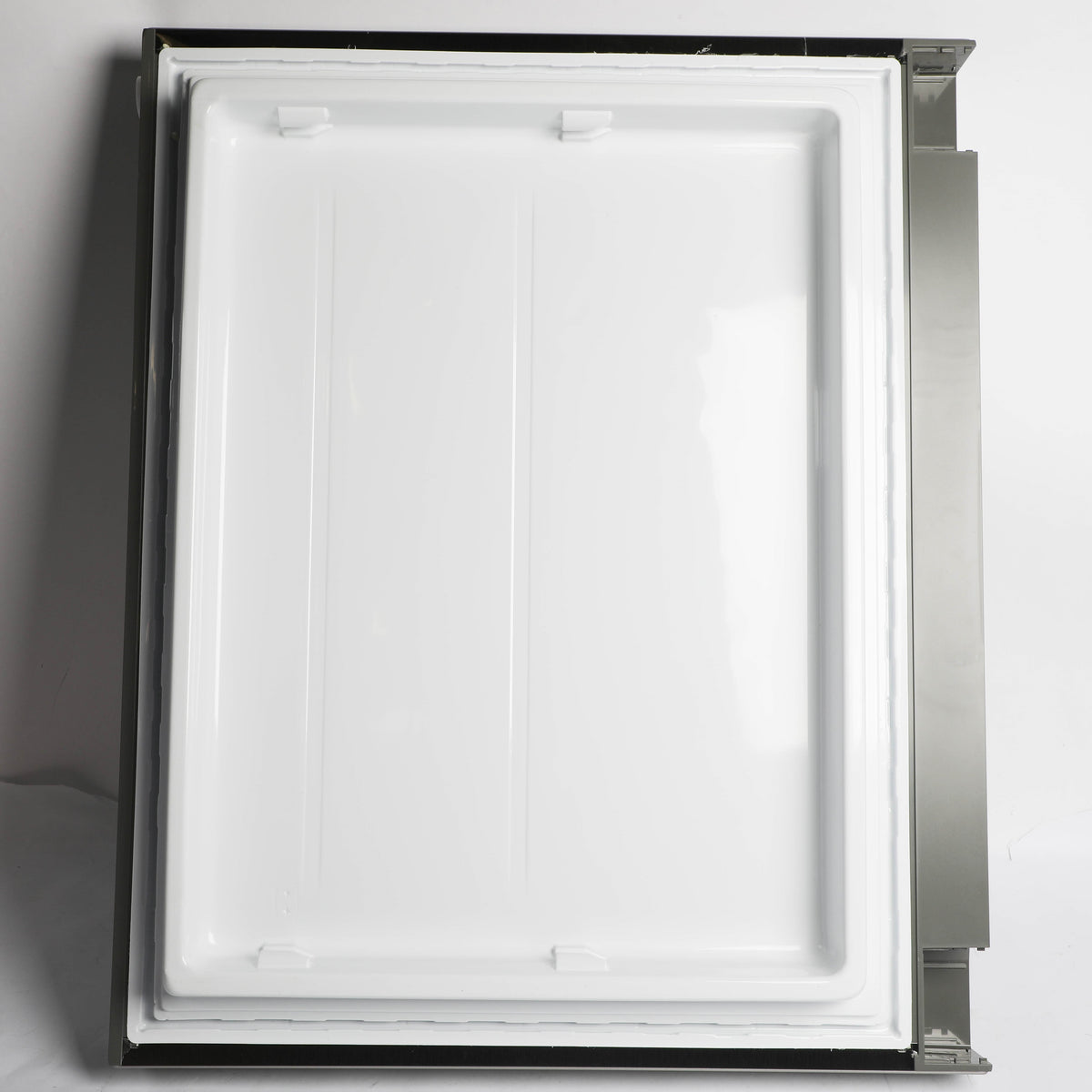 Samsung DA91-04687B Refrigerator Freezer Door, Stainless Steel