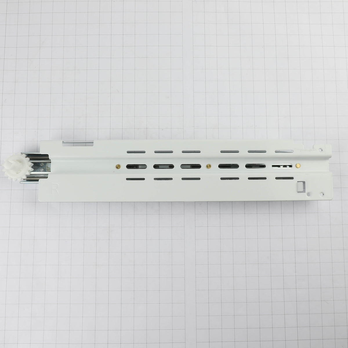 Samsung DA97-10595E Refrigerator Freezer Drawer Slide Rail, Right, Lower (Replaces: DA97-10595B, DA97-10595D)