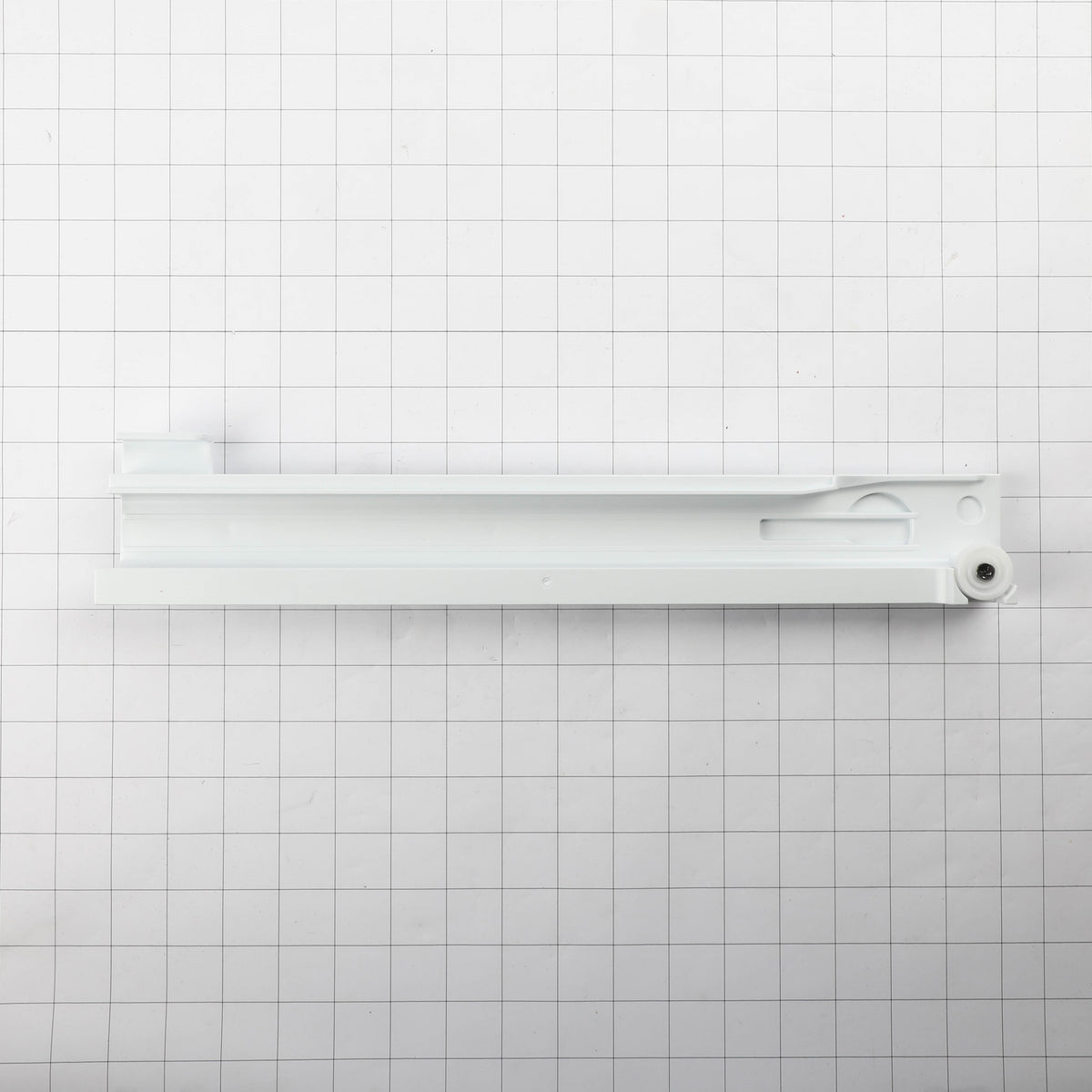 SAMSUNG DA97-11291A Refrigerator Crisper Drawer Slide Rail, Right Genuine Original Equipment Manufacturer (OEM) Part White