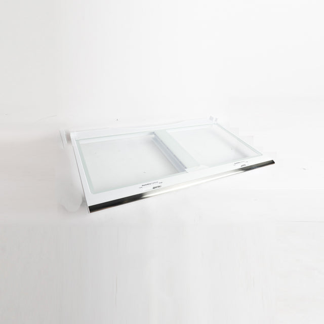 Samsung DA97-12688A Refrigerator Crisper Drawer Cover Assembly Genuine Original Equipment Manufacturer (OEM) Part White