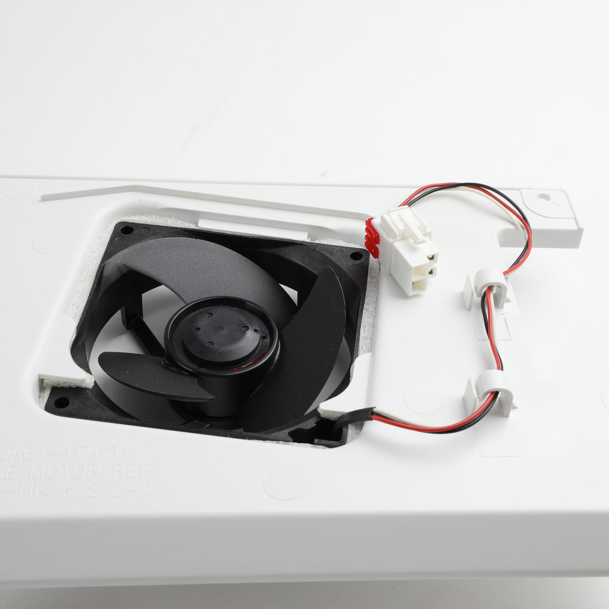 SAMSUNG DA97-13756A Refrigerator Evaporator Fan Motor Assembly Genuine Original Equipment Manufacturer (OEM) Part
