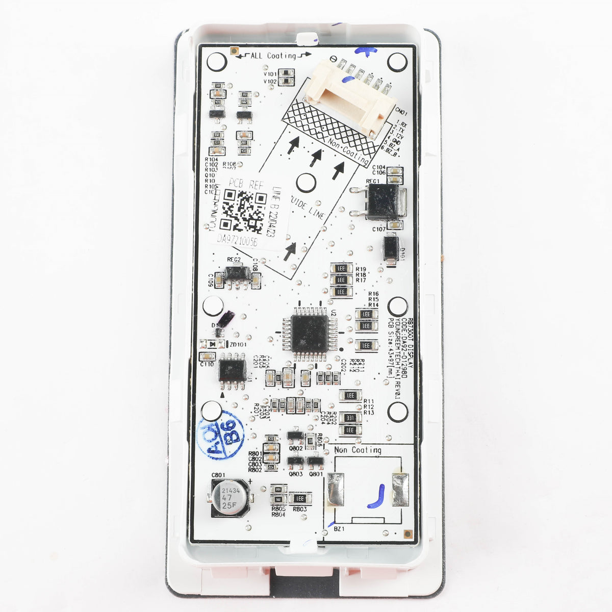 Samsung DA97-21005B Genuine OEM Assembly Cover Control