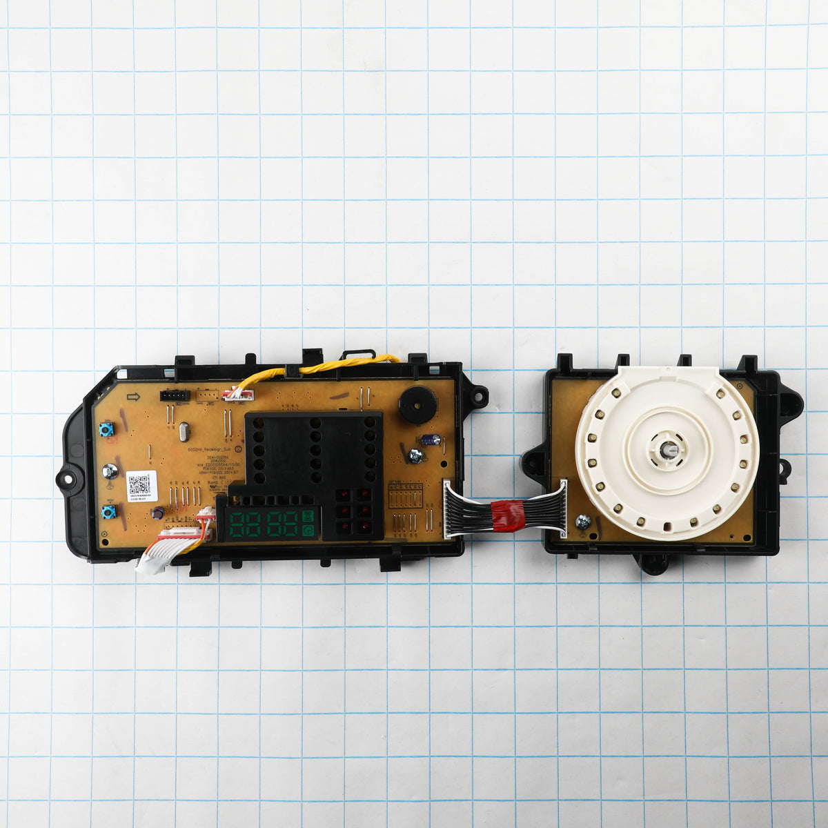 Samsung DC92-01802K Washer User Interface Genuine Original Equipment Manufacturer (OEM) Part