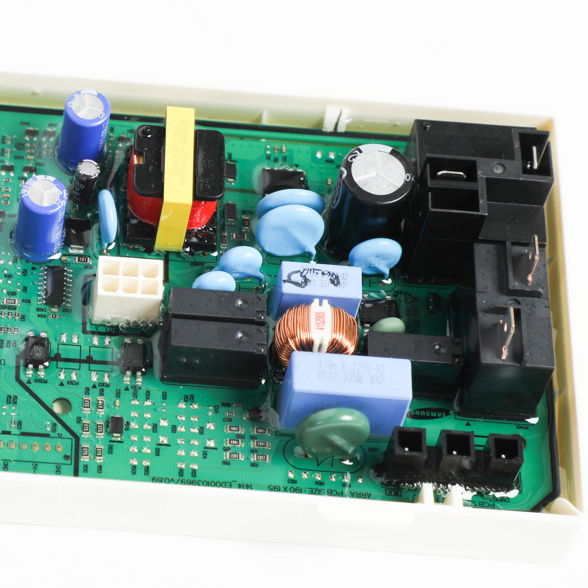 Samsung DC92-01896A Dryer Electronic Control Board Assembly (Replaces DC92-01729F) Genuine Original Equipment Manufacturer (OEM) Part